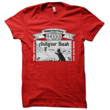 Load image into Gallery viewer, anhyzer bush tripel bogey disc golf t shirt