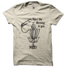 Load image into Gallery viewer, GentleBasket top of the morning disc golf shirt
