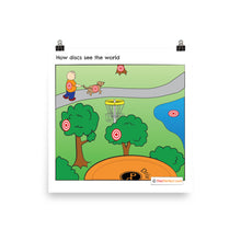 Load image into Gallery viewer, How Discs See The World Poster