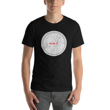 Load image into Gallery viewer, Run It Disc Golf Sayings Disc Shirt