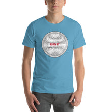 Load image into Gallery viewer, Run It Disc Golf Sayings Disc Shirt