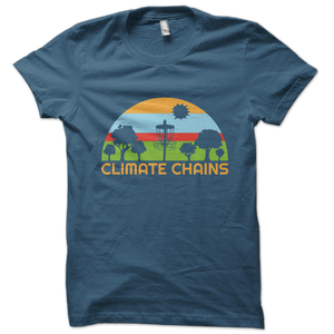 Climate Chains Disc Golf for Charity T-Shirt