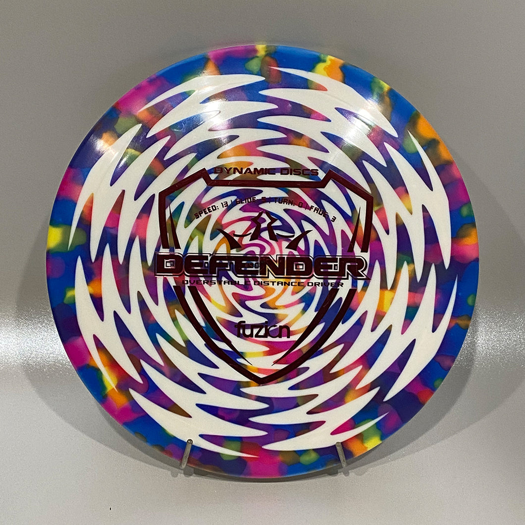 Custom Dyed Dynamic Discs Fuzion Defender