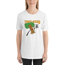 Load image into Gallery viewer, Treenied funny Disc Golf Shirt in white